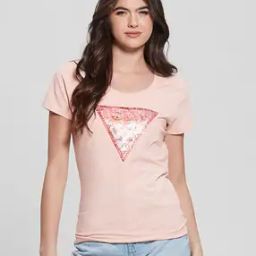 Brand Print Slim Fit Round-Neck T-Shirt-image-39