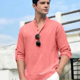 Men Regular Fit Kurta with Band Collar-picture-24