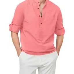 Men Regular Fit Short Kurta-13