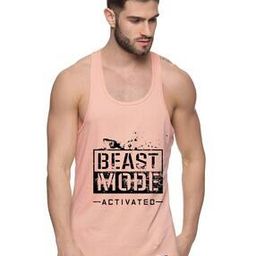 Graphic Print Regular Fit Vest-14