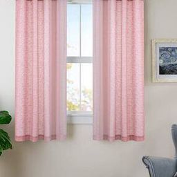 Set of 2 Sheer Window Curtains-image-1