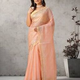 Hand Pittana Work Kota Silk Traditional Saree-image-17