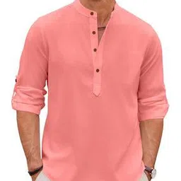 fifth u Men Regular Fit Short Kurta with Full Sleeves-picture-37