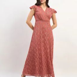 Self-design A-line Dress-image-42