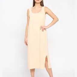 Scoop-Neck Nightie Slip with Side-Slits-picture-25