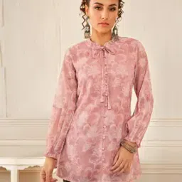Women Floral Print Tunic-image-36