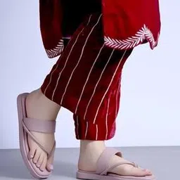 Women Flat Sandals With Synthetic Upper-17