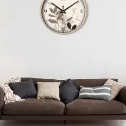 Table Clock Round Analog Wall Clock-37