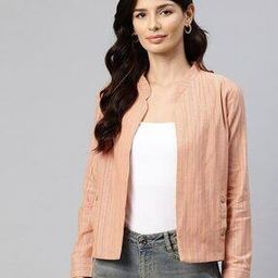 Women Medium Stripes Jacket-21