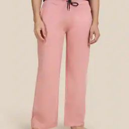 Women Relaxed Fit Pyjamas with Drawstrings-image-43