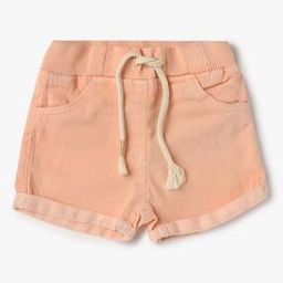 Cotton Shorts with Drawstring Waist-picture-17