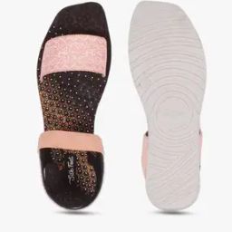 Slip-On Sandals with Velcro Closure-30