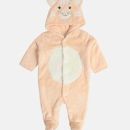 Infants Faux-Fur Hooded Sleepsuit-picture-41