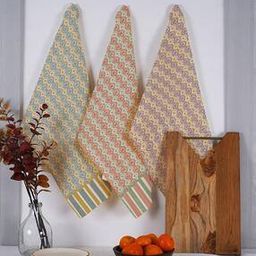 Pack of 3 Printed Cotton Kitchen Towels-29
