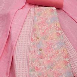  Women Floral Unstitched Dress Material-image-37