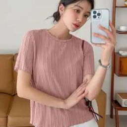 Women Regular Fit Textured Top -image-42