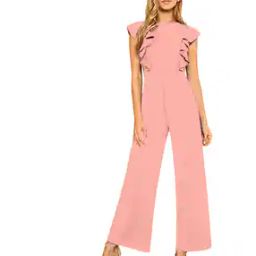 Jumpsuit with Ruffled Sleeves-picture-18