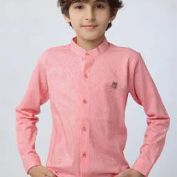 Boy Stripes Regular Fit Shirt-image-77