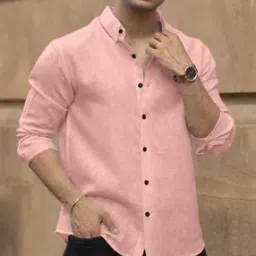 Men Regular Fit Shirt with Spread Collar-image-19