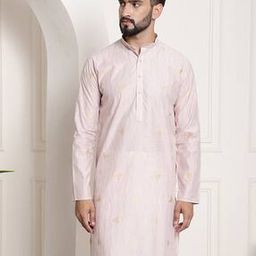 Kurta with Woven Motifs-image-14