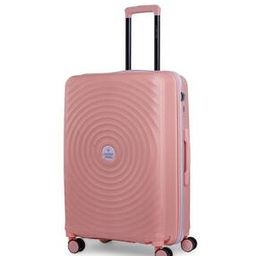 Textured Trolley Bag with Number Lock-image-58