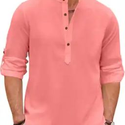 Men Cotton Regular Fit Short Kurta-image-31