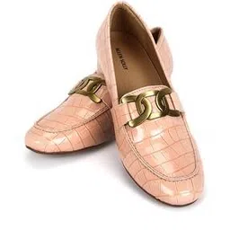 Women Reptilian Pattern Block-Heeled Shoes-image-44