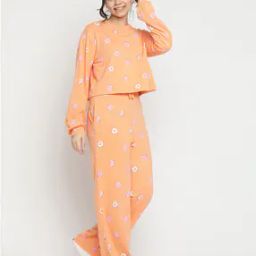 Graphic Print Round-Neck T-Shirt with Pants-picture-50