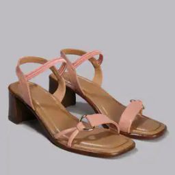 Women Slingback Chunky Heeled Sandals-image-4