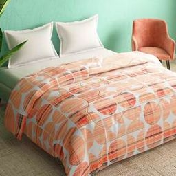 120 GSM Geometric Print Double Comforter-image-22