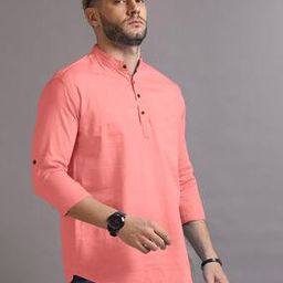 Men Regular Fit Short Kurta-image-94