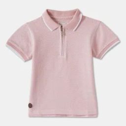 Boys Regular Fit Polo T-Shirt with Short Sleeves-image-8