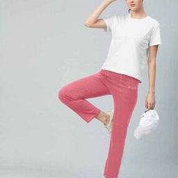 7 threads Women Straight Track Pants with Insert Pockets-picture-7
