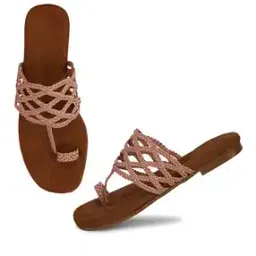 Women Toe-ring Flat Sandals -image-49