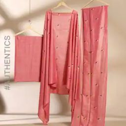 Hand Dyed Embroidery Unstitched Dress Material-image-56