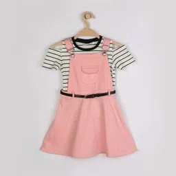 Flared Dungarees with Top & Belt-image-60