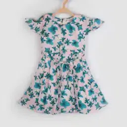 Floral Print A-line Dress-image-2