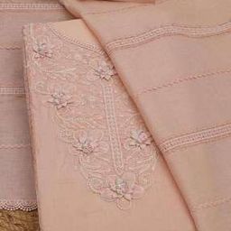 Women Embroidery Unstitched Dress Material-image-39