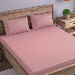 trance home linen Cotton Jacquard Weave Fitted Bedsheet-picture-39