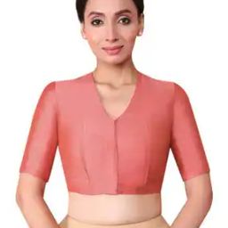 Women V-Neck Front Open Blouse-picture-10
