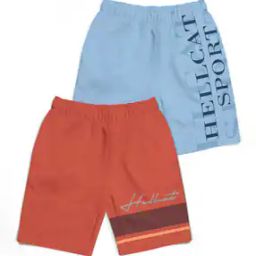 Pack of 2 Typographic Printed Shorts-21