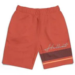 Typographic Print Shorts with Elasticated Waist-picture-12
