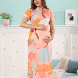 Women Geometric Fit and Flare Dress-image-3