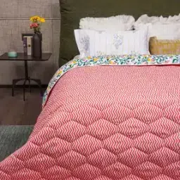 200 GSM Quilted Reversible Single Comforter-image-21