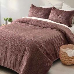 hosta homes Bed Sheet With Pillow Cover image 1