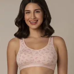 Printed Non-Wired bra with Adjustable Strap-picture-35