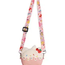 Ice Cream Shaped Sling Bag with Detachable Strap-image-69