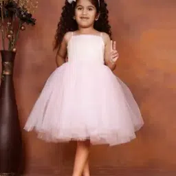 Girls Embellished Fit and Flare Dress-image-38