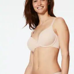 Solid T-shirt Bra-image-28
