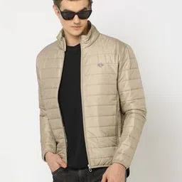 Zip-Front Slim Fit Puffer Jacker-image-14